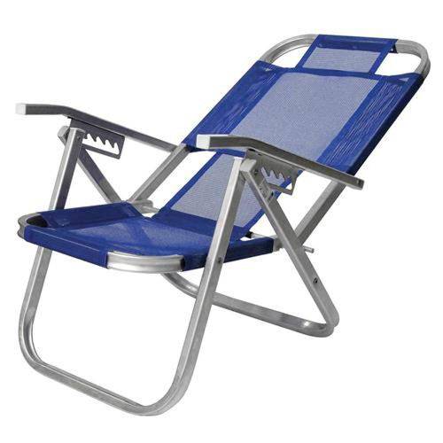 Cadeira de Praia Reclinável Alta - Ipanema - Azul Royal - Botafogo é bom? Vale a pena?