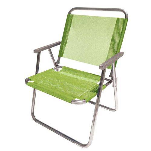 Cadeira de Praia Varanda Xl 130 Kg. em Alumínio - Verde Primavera - Botafogo é bom? Vale a pena?