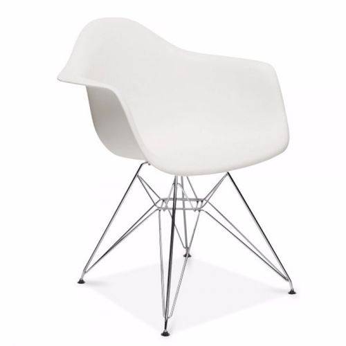 Cadeira DKR DAW Eames com Braços Eiffel Base Metal - Branca é bom? Vale a pena?