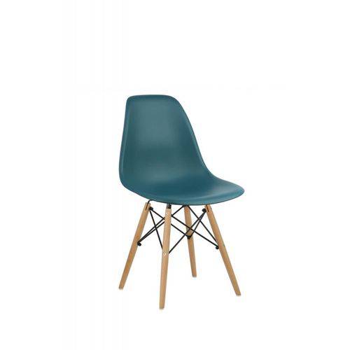 Cadeira DKR Eifell Charles Eames Wood Base Madeira Azul Turquesa é bom? Vale a pena?