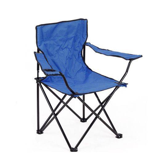 Cadeira Dobravel para Praia Camping com Braço Porta Copo e Bolsa Transporte Azul é bom? Vale a pena?