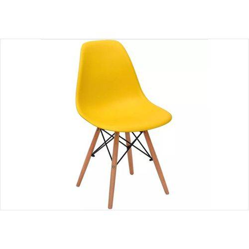 Cadeira Eiffel Charles Eames Amarela com Base de Madeira Dsw é bom? Vale a pena?