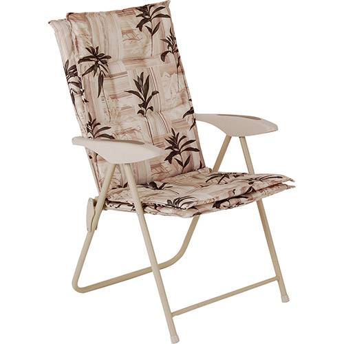 Cadeira Estofada Kairos Floral Poliéster - Mor é bom? Vale a pena?