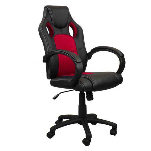 Cadeira Gamer DTX Pro Preta Vermelho Encosto Reclinável Altura Regulável - At.home é bom? Vale a pena?