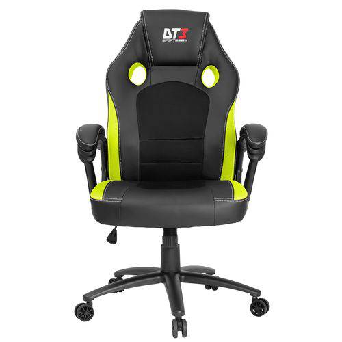 Cadeira Gamer Giratória GT Amarelo Fluorescente e Preta DT3sports é bom? Vale a pena?