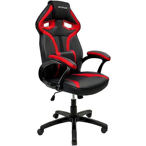 Cadeira Gamer Mx1 Giratória Preta/Vermelha - Mymax é bom? Vale a pena?