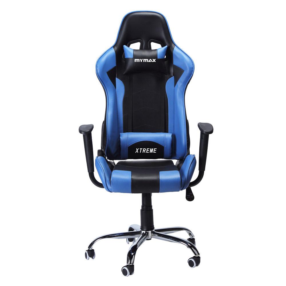 Cadeira Gamer MX7 Giratoria Preto/Azul é bom? Vale a pena?