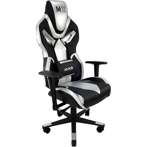Cadeira Gamer Mx9 Giratoria Preto e Prata - Mymax é bom? Vale a pena?