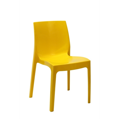 Cadeira Ice em Polipropileno Mobitaly - Amarela é bom? Vale a pena?