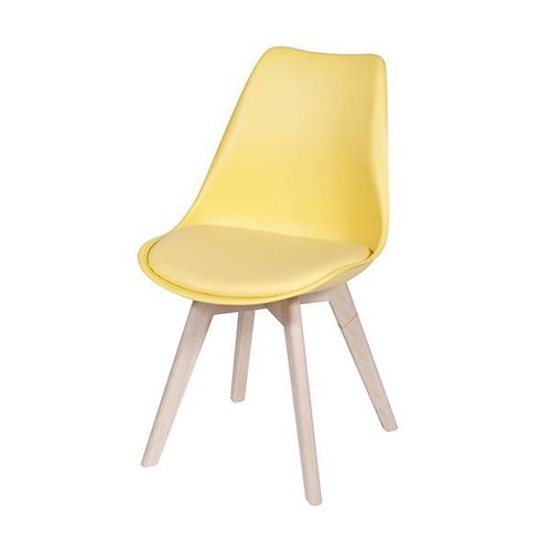 Cadeira Modesti - Amarela - C/ Almofada Fixa - ÓR Design é bom? Vale a pena?