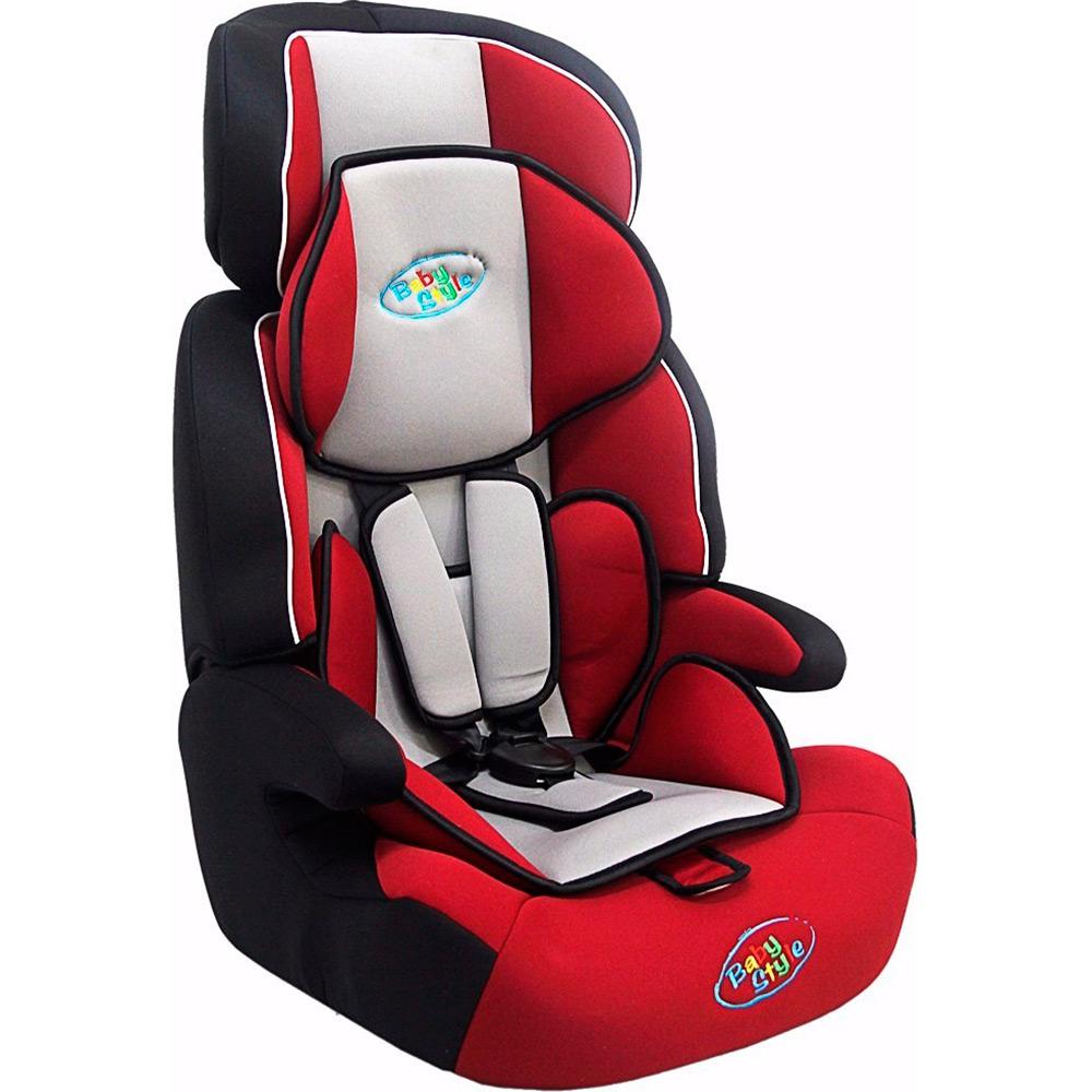 Cadeira para Auto Cometa 9 a 36 Kg Vermelha e Cinza - Baby Style é bom? Vale a pena?