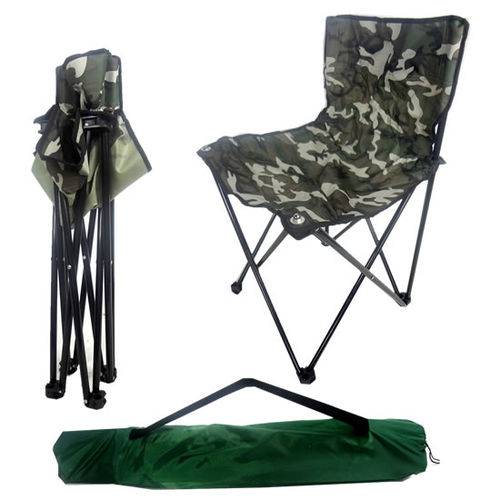 Cadeira Pesca Araguaia Camuflada Camping Dobrável Premium Bel Life 15900 é bom? Vale a pena?