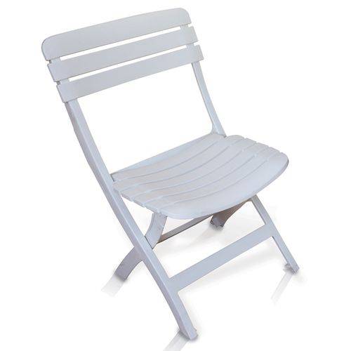 Cadeira Plástica Dobrável Ripada Branca - Antares é bom? Vale a pena?