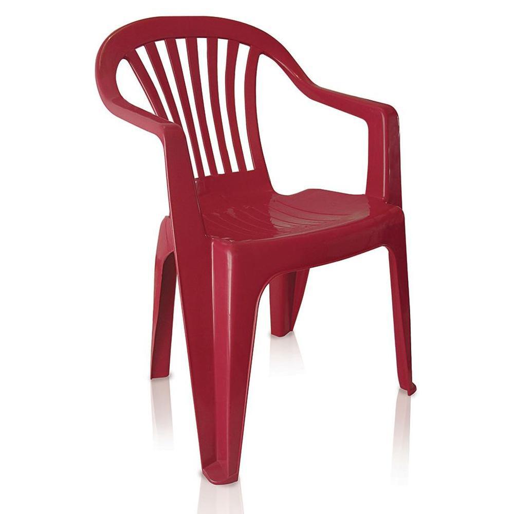Cadeira Poltrona De Plástico Vila Boa Vista Vinho Antares é bom? Vale a pena?
