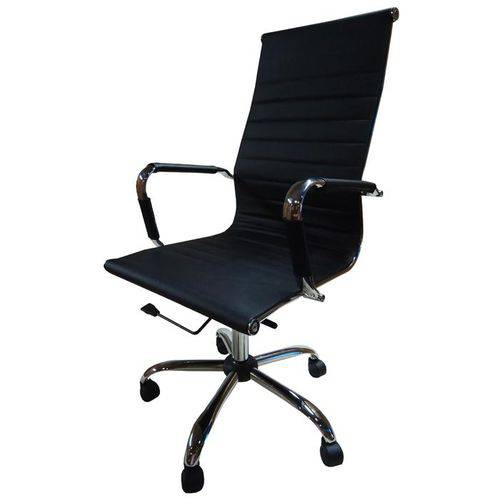 Cadeira Presidente em Couro PU PEL-1190H Preta Design Charles Eames é bom? Vale a pena?