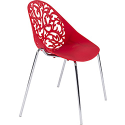 Cadeira Regna Polipropileno Vermelha - Betili é bom? Vale a pena?