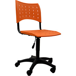 Cadeira Secretária Clifton Giratória Laranja - Designflex é bom? Vale a pena?