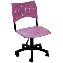 Cadeira Secretária Clifton Giratória Roxo - Designflex é bom? Vale a pena?