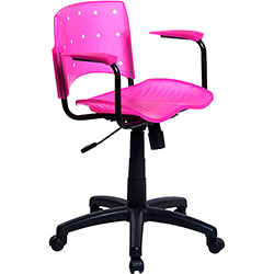 Cadeira Secretária Colordesign Nylon Rosa - Designflex é bom? Vale a pena?