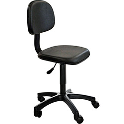 Cadeira Secretária EG1001B Giratória a Gás Preto - Designflex é bom? Vale a pena?