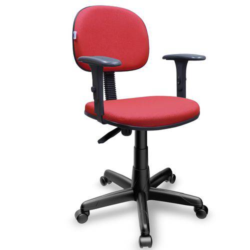 Cadeira Secretária Giratória com Braços Reguláveis Vermelha é bom? Vale a pena?