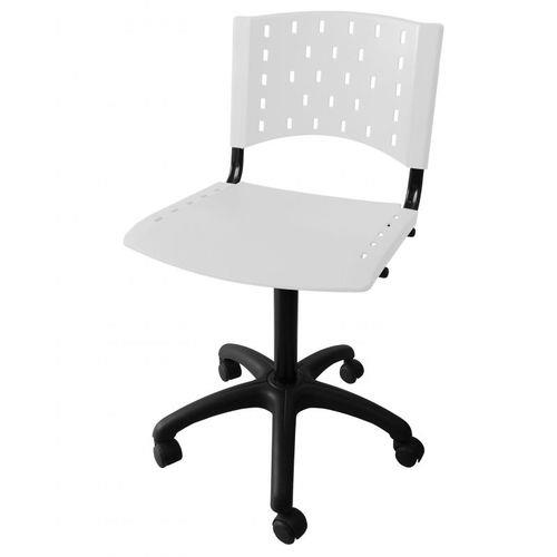 Cadeira Secretária Giratória Fixa Plástica Branca é bom? Vale a pena?