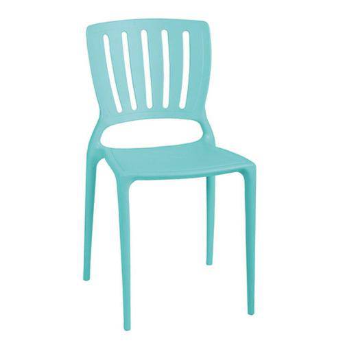 Cadeira Tramontina Sofia Encosto Vazado Azul Claro de Cozinha Varanda é bom? Vale a pena?
