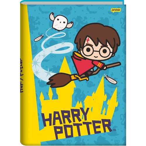 Caderno Capa Dura Brochura Harry Potter 96 Folhas Pacote com 05 Jandaia é bom? Vale a pena?
