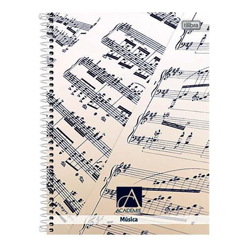 Caderno de Música Espiral Capa Dura Universitário Académie 96 Folhas Tilibra é bom? Vale a pena?