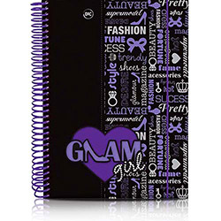 Caderno Glam Girl Roxo (200 Folhas) - DAC é bom? Vale a pena?