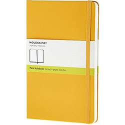 Caderno Moleskine Notebook Sem Pauta Amarelo Alaranjado Muito Pequeno com Capa Dura é bom? Vale a pena?
