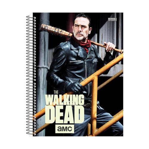Caderno The Walking Dead - Negan - 10 Matérias - São Domingos é bom? Vale a pena?