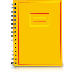 Caderno Universitário C/ 96 Folhas S/ Pauta - Amarelo - Teca é bom? Vale a pena?