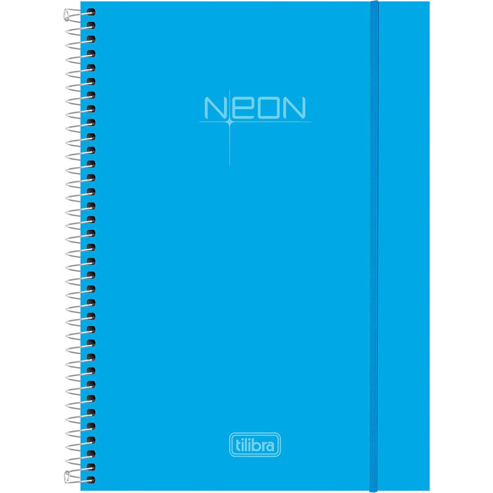 Caderno Universitário Tilibra Neon Azul Capa de Polipropileno - 200 Folhas é bom? Vale a pena?