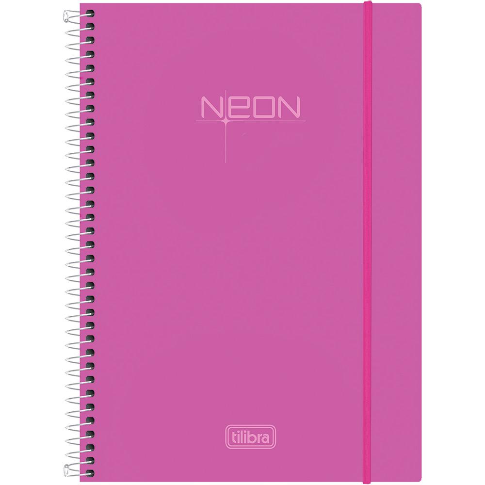 Caderno Universitário Tilibra Neon Rosa com Capa de Polipropileno - 96 Folhas é bom? Vale a pena?