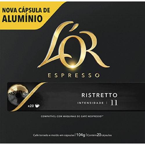 Cafe Capsula Espresso Lor Ristretto 52g C/20 Unidades é bom? Vale a pena?