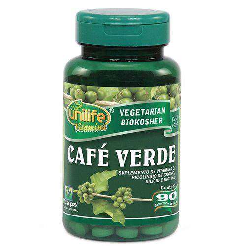 Café Verde Unilife 90 Comprimidos 400mg é bom? Vale a pena?