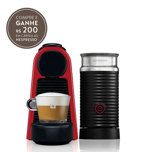 Cafeteira Nespresso Essenza Mini Red + Aero3 110v é bom? Vale a pena?