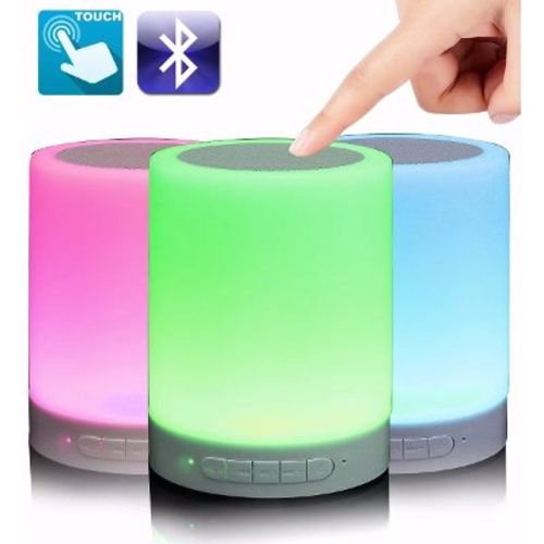 Caixa de Som Bluetooth Led Luminária Abajur Touch Mp3 Aux é bom? Vale a pena?