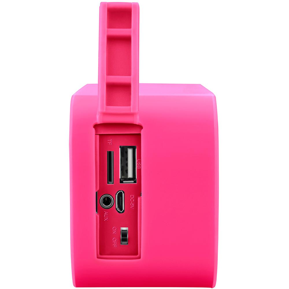 Caixa de Som Bluetooth Pulse Speaker Rosa 10W Entrada USB e Cartão Memória é bom? Vale a pena?