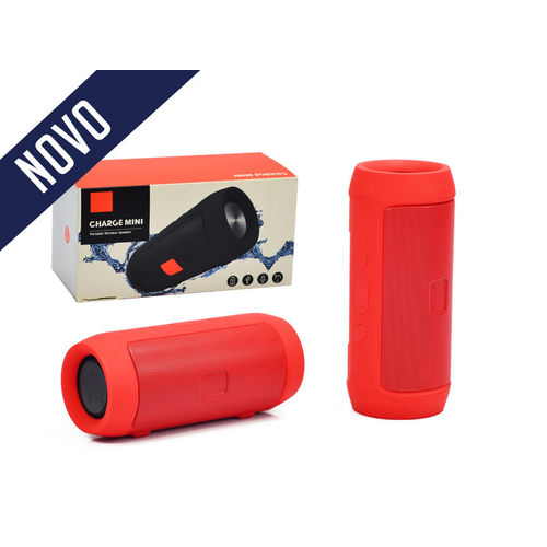 Caixa de Som Charge Mini Bluetooth 6w Resistente Água Vermelho é bom? Vale a pena?