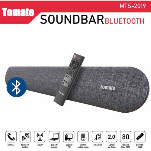 Caixa de Som Soundbar Bluetooth Mts-2019 80w Tomate Mts-2019 é bom? Vale a pena?