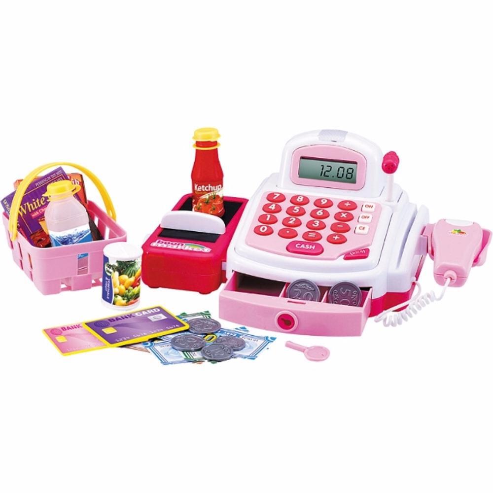 Caixa Registradora Infantil Com Acessórios Rosa - Dm Toys é bom? Vale a pena?
