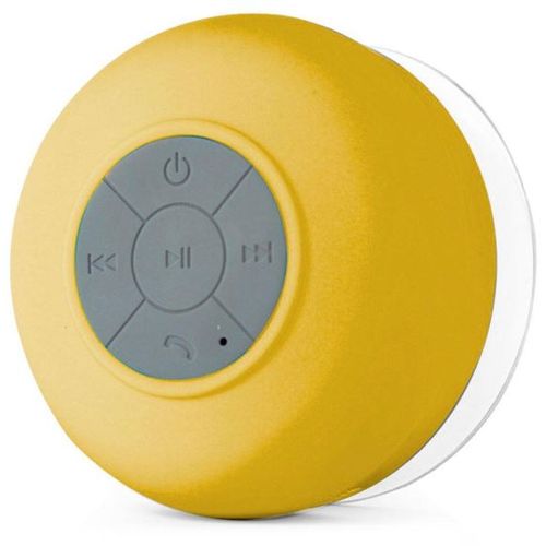 Caixa Som Banheiro Prova Dágua Bluetooth Samsung Iphone Asus-Amarelo é bom? Vale a pena?