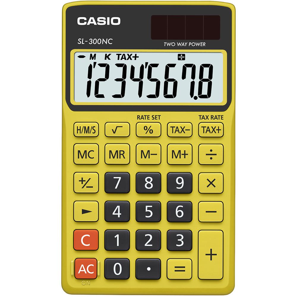 Calculadora Básica 8 Dígitos SL-300NC Amarelo - Casio é bom? Vale a pena?