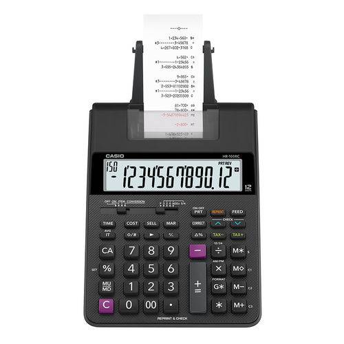Calculadora C/ Bobina 12 Dígitos HR-100 - Casio é bom? Vale a pena?