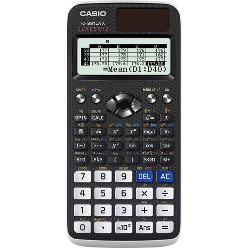 Calculadora Casio Científica Classwiz FX-991LAX BK para Estudantes de Engenharia - Preta é bom? Vale a pena?