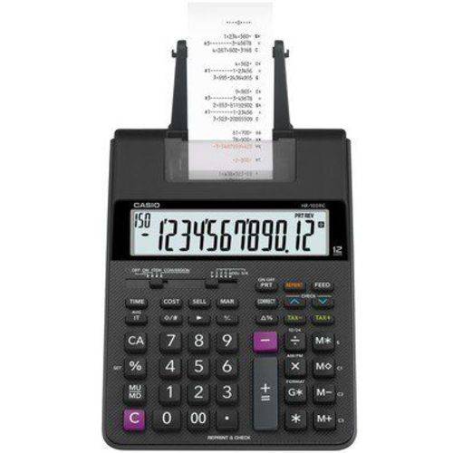 Calculadora Casio HR-100RC com Impressora 12 Dígitos Bivolt - Preta é bom? Vale a pena?