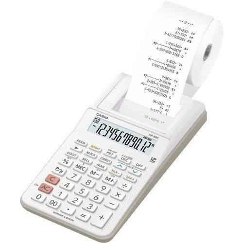 Calculadora Casio Hr-8RC 12 Dígitos à Pilha com Impressora Bobina Impressão e Reimpressão 2ª Via é bom? Vale a pena?