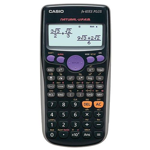 Calculadora Científica Casio Fx-82es Plus Bk com 252 Funções - Cinza/preta é bom? Vale a pena?